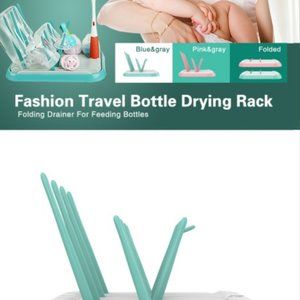 BPA FREE FOLDABLE BABY BOTTLES DRYING RACK